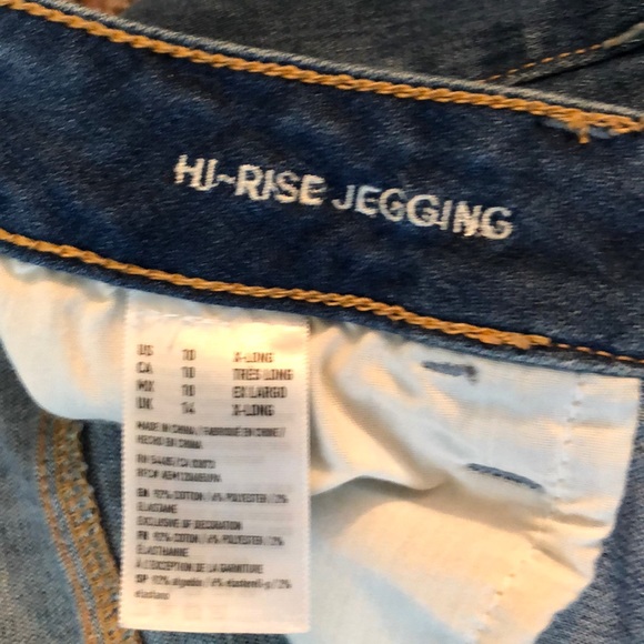 American eagle destroyed skinny jeggings - Picture 3 of 6